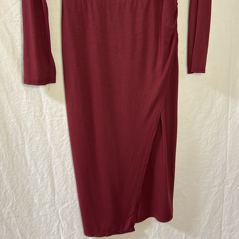 Modcloth Knit on the Town Faux-Wrap Dress - Picture 5 of 10